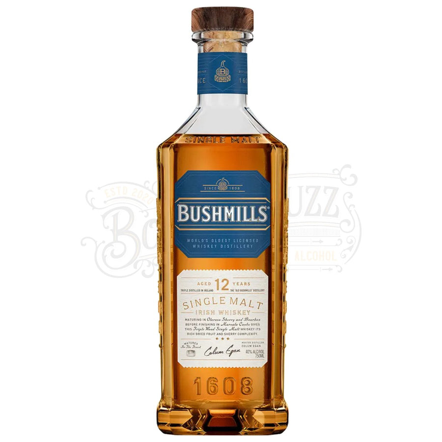 Bushmills Irish Single Malt 12 Year Whiskey - BottleBuzz