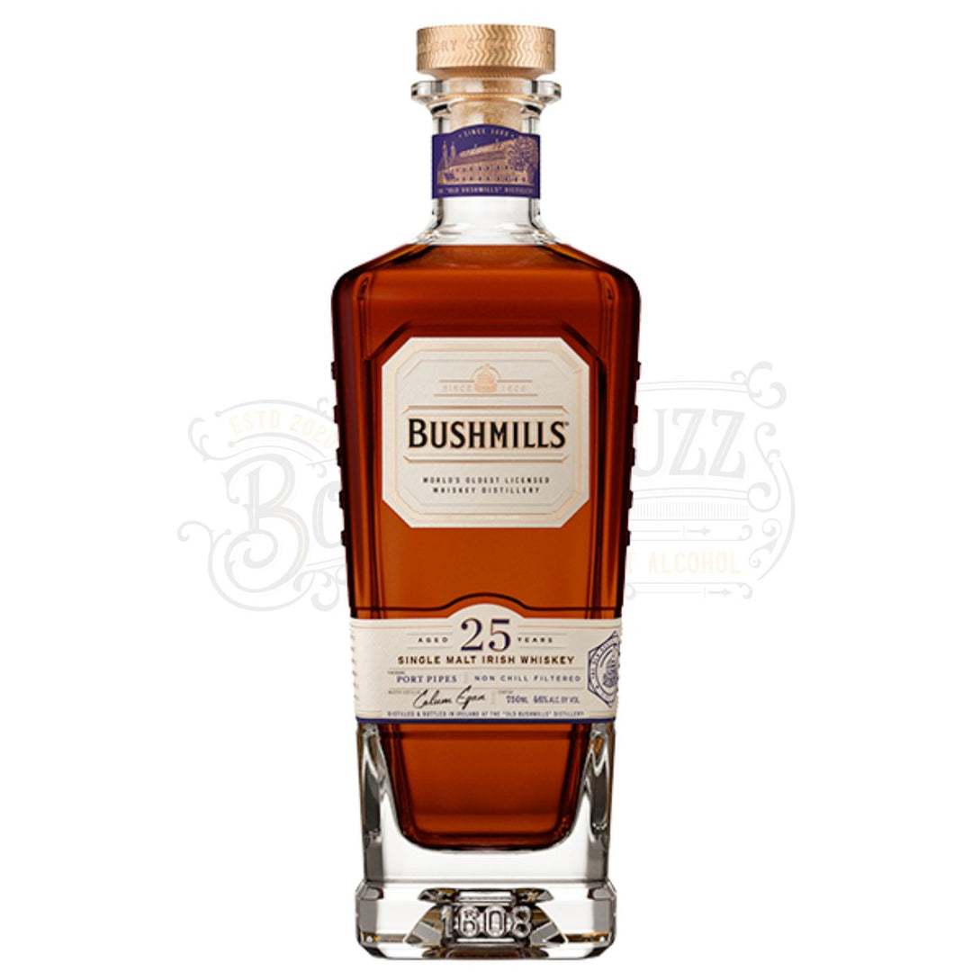 Bushmills Irish Single Malt 25 Year Whiskey - BottleBuzz