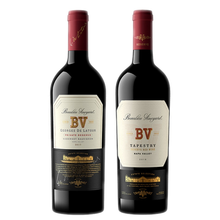 BV Georges de Latour Private Reserve Cabernet Sauvignon and BV Tapestry Reserve Red Blend