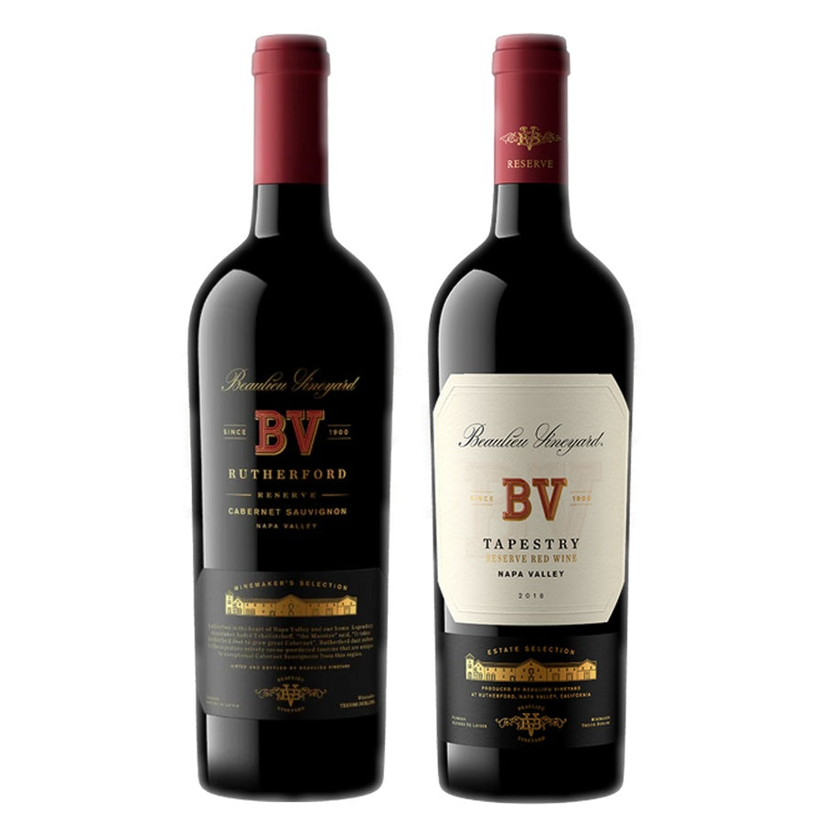 BV Rutherford Reserve Cabernet Sauvignon and BV Tapestry Reserve Red Blend