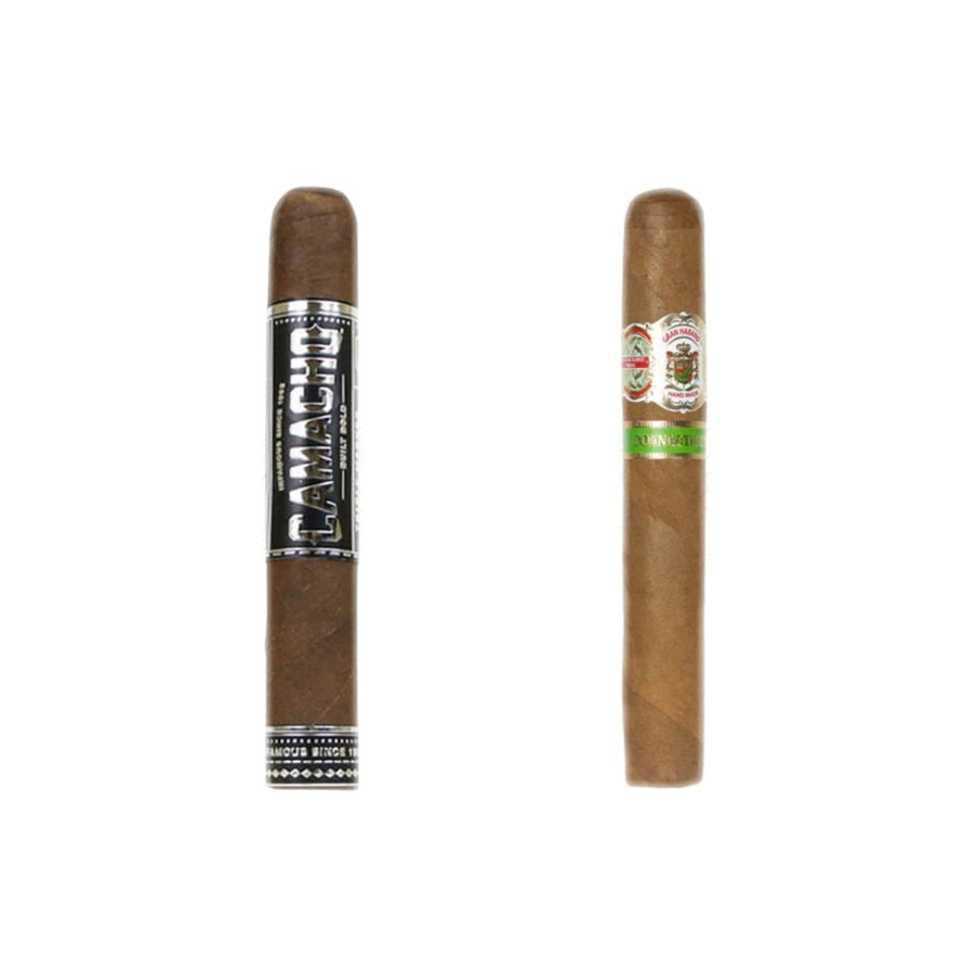 Camacho Triple Maduro Robusto (6x50) and Gran Habano Gran Robusto 1 Connecticut Robusto (6x54)