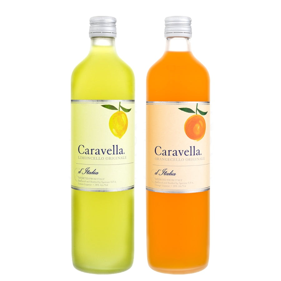 Caravella Limoncello Originale and Caravella Orangecello Originale
