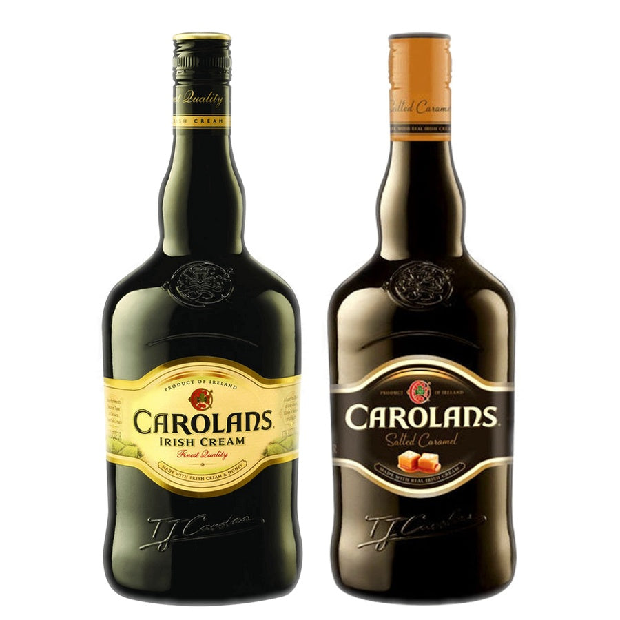 Carolans Cream Liqueur and Carolans Salted Caramel Cream Liqueur