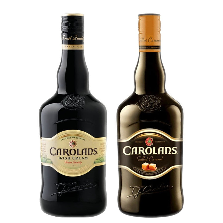 Carolans Irish Cream and Carolans Salted Caramel Cream Liqueur