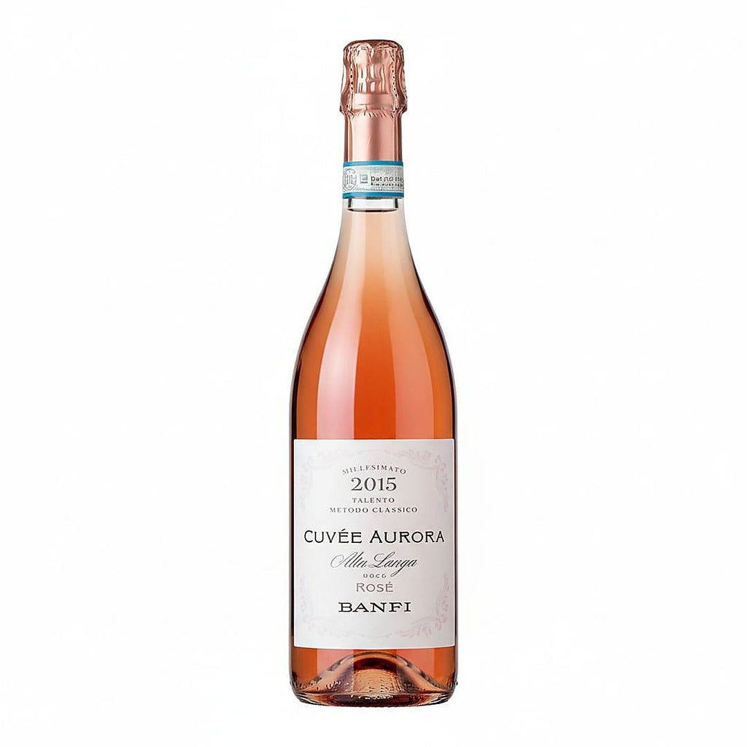 Castello Banfi Alta Langa Extra Brut Cuvee Aurora Talento Metodo Classico Millesimato Rose