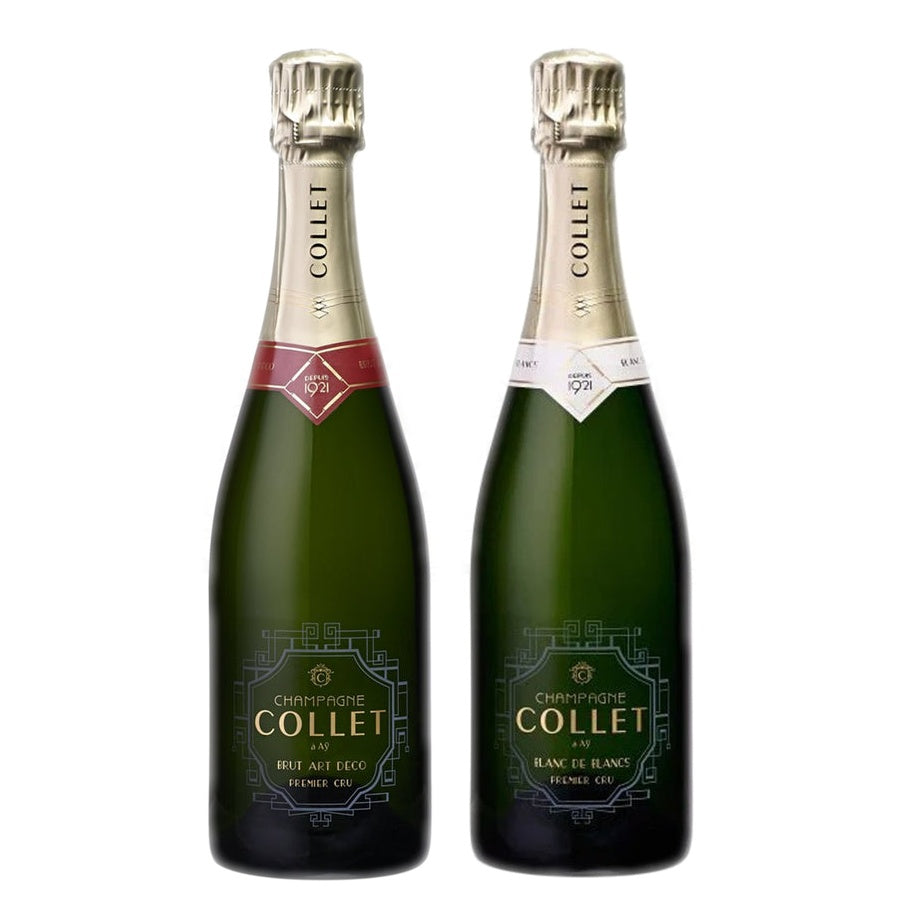 Champagne Collet Brut Art Deco and Champagne Collet Collet Champ Bl De Noirs