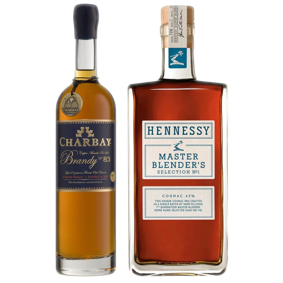 Charbay Premiere Release 27 Years Old No. 83 Brandy and Hennessy Master Blender's Selection No. 1