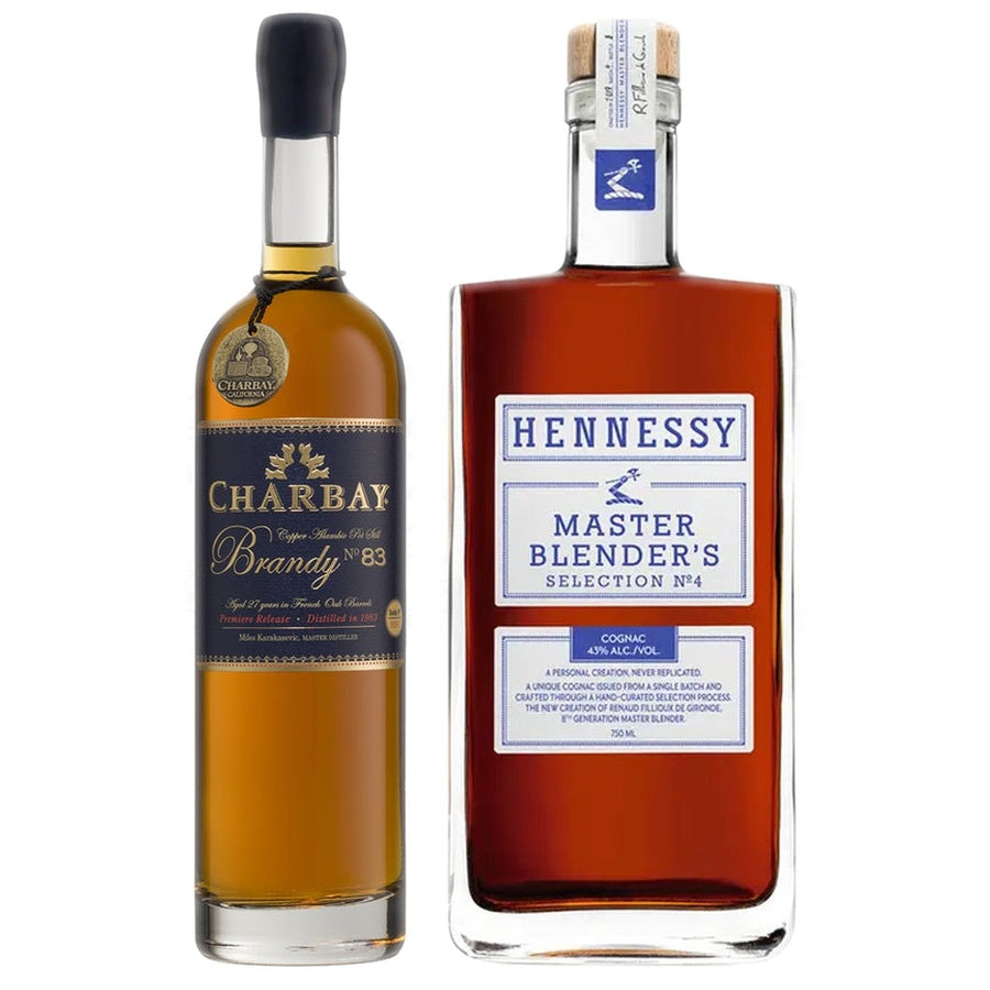 Charbay Premiere Release 27 Years Old No. 83 Brandy and Hennessy Master Blender's Selection No. 4