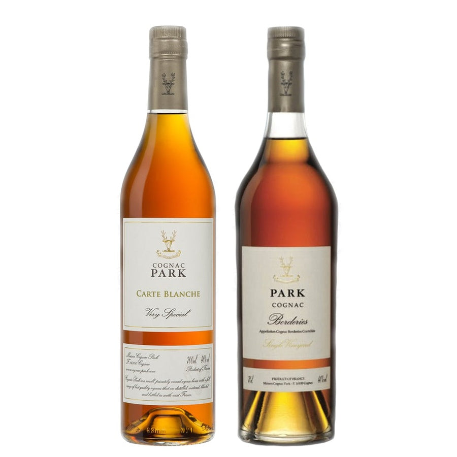 Cognac Park Carte Blanche VS and Cognac Park Single Vineyard Borderies