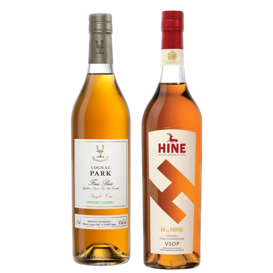 Cognac Park Fins Bois Single Cru Organic and H by Hine VSOP Cognac