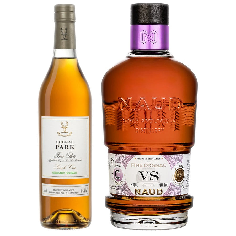 Cognac Park Fins Bois Single Cru Organic and Naud Cognac VS