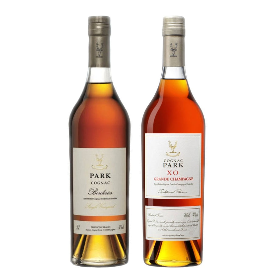 Cognac Park Single Vineyard Borderies and Cognac Park Traditional Reserve XO