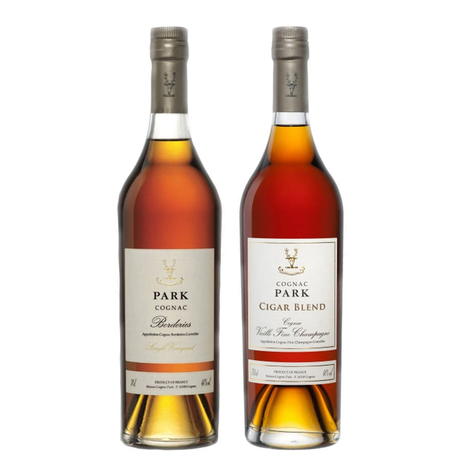 Cognac Park Single Vineyard Borderies and Cognac Park XO Cigar Blend Vieille Fine Champagne