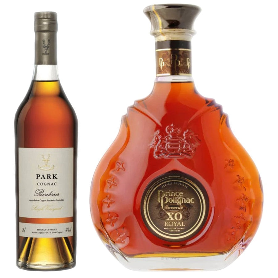Cognac Park Single Vineyard Borderies and Prince de Polignac XO