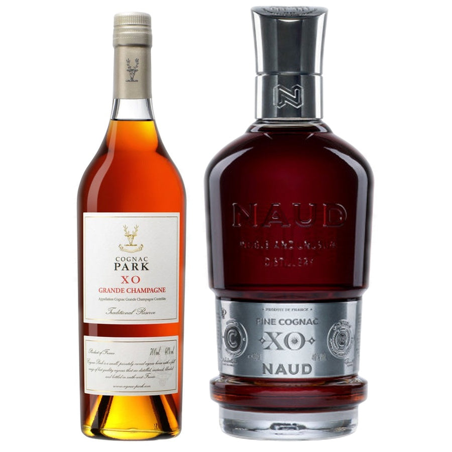 Cognac Park Traditional Reserve XO and Naud Cognac XO