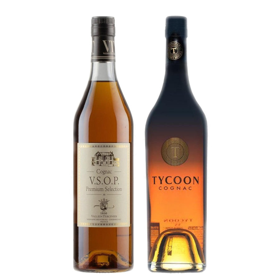 Cognac Vallein-Tercinier VSOP Premium Selection and Tycoon VSOP Cognac