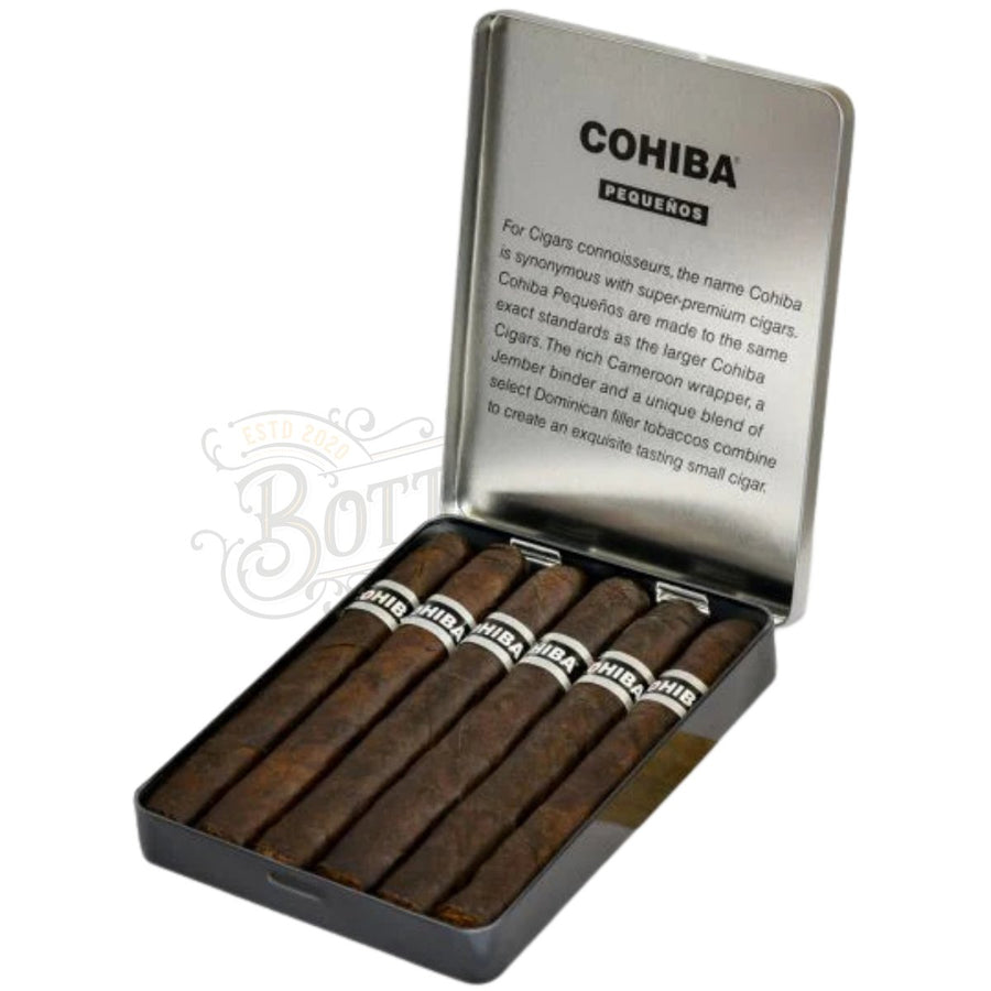 Cohiba Black Pequenos 6pk Petit Corona (4 1/8x36) - BottleBuzz