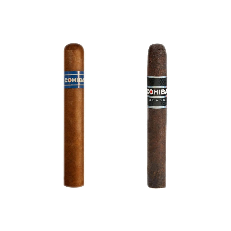 Cohiba Blue Toro (5.5x50) and Cohiba Robusto Black Robusto (5.5 x50)