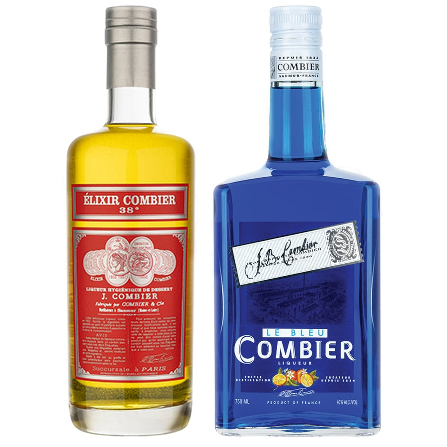 Combier Liqueur Elixir and Combier Liqueur Le Bleu