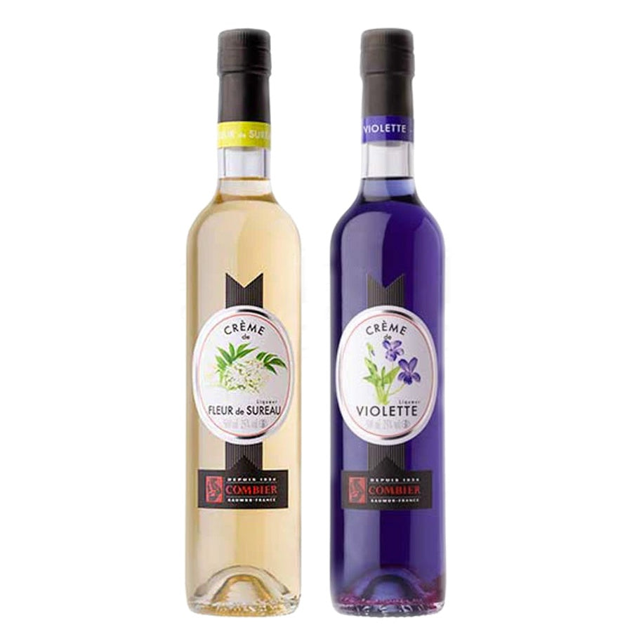 Combier Liqueur Fleur De Sureau Eld and Combier Liqueur Violette