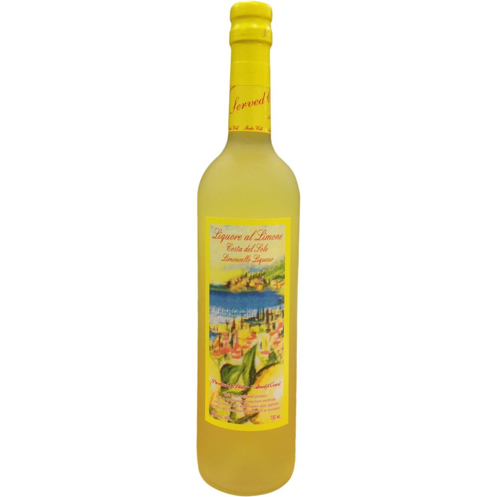 Costa Del Sole Limoncello Liquore Al Limone - BottleBuzz