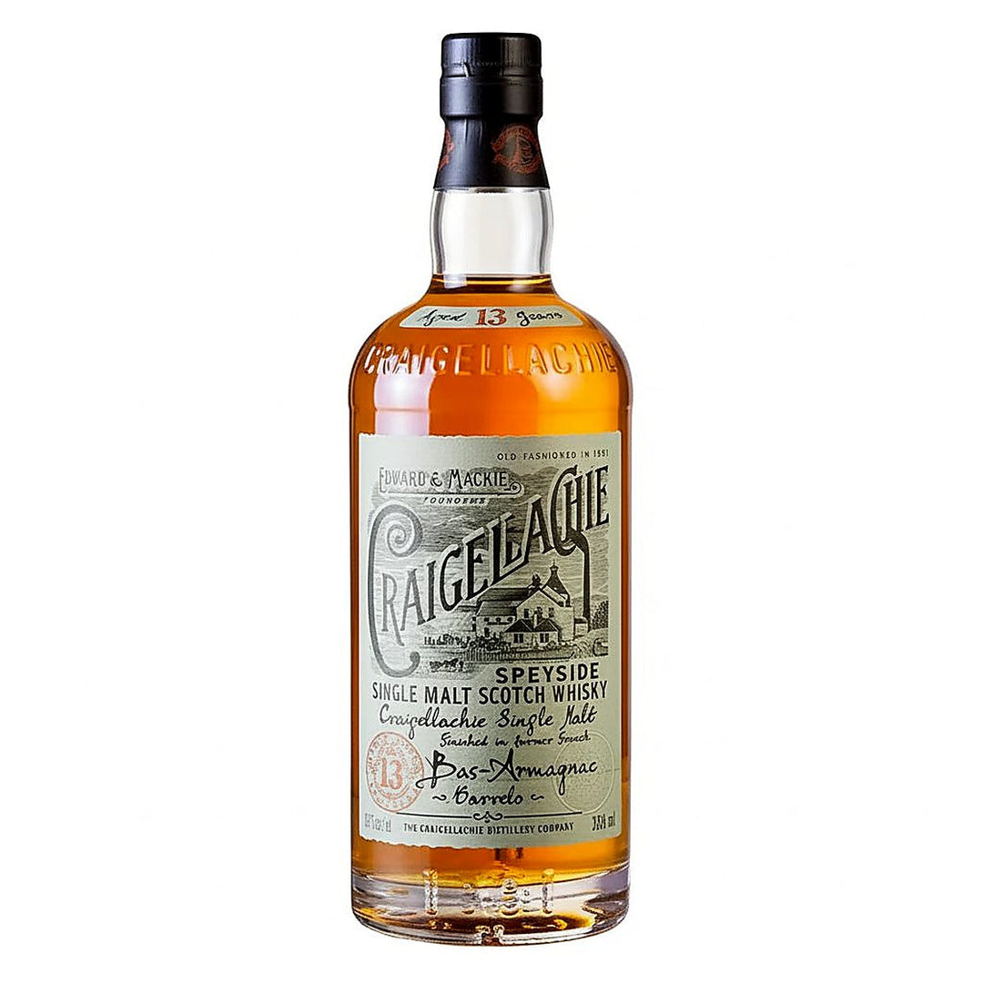 Craigellachie Single Malt Scotch Whiskey Bas-Armagnac Barrels 13 Year