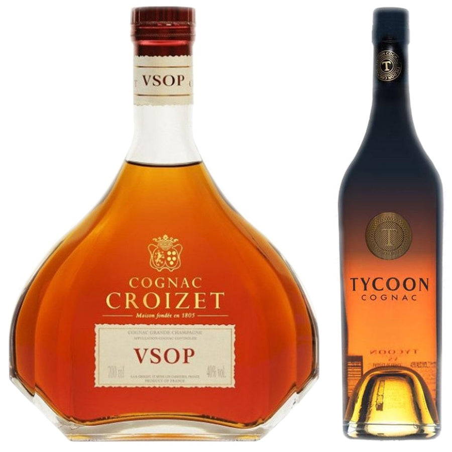 Croizet VSOP Cognac and Tycoon VSOP Cognac