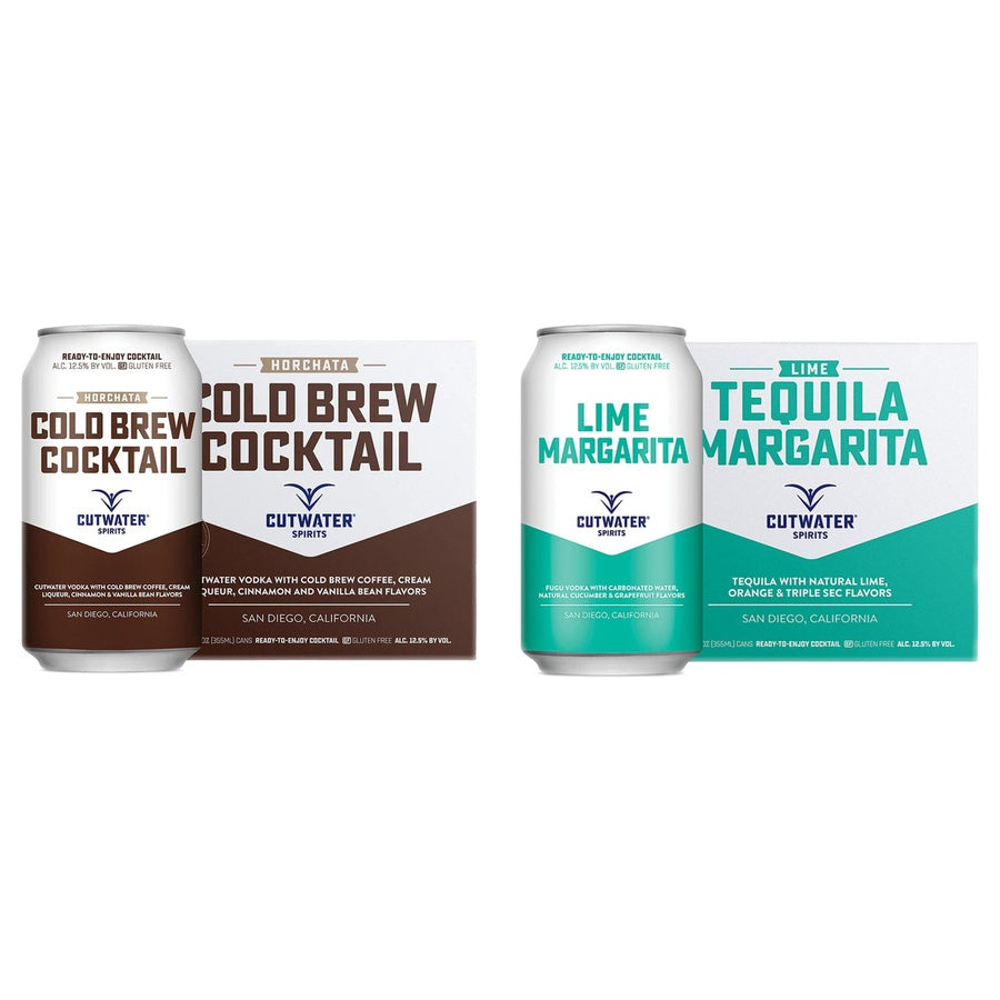 Cutwater Horchata Cold Brew and Cutwater Tequila Lime Margarita