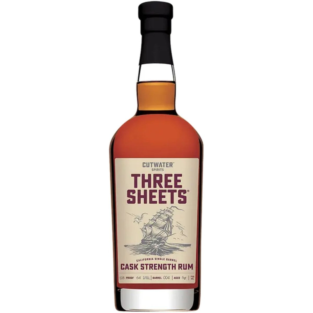 Cutwater Three Sheets Cask Strength Rum - BottleBuzz