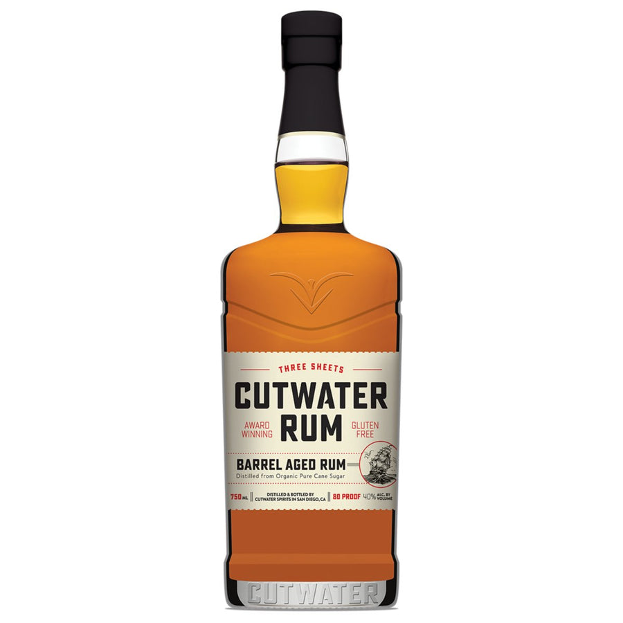 Cutwater Three Sht Barrel Age Rum - BottleBuzz