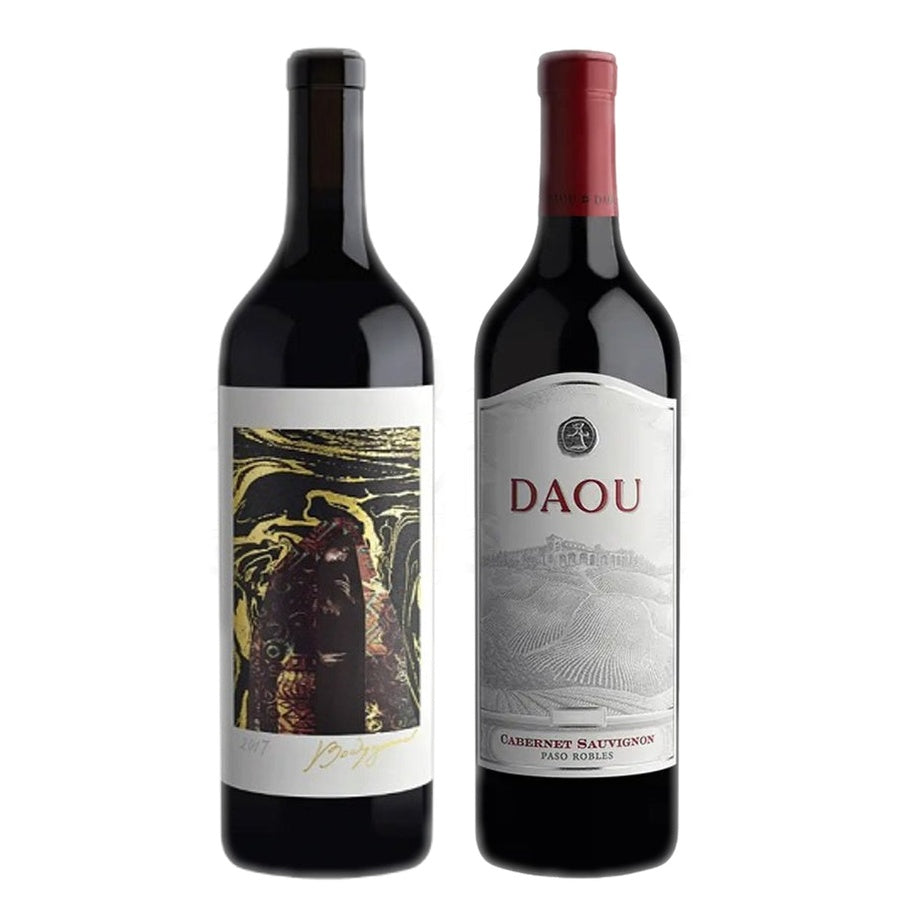 DAOU Family Estates Bodyguard Red Wine Paso Robles and DAOU Family Estates Cabernet Sauvignon Paso Robles