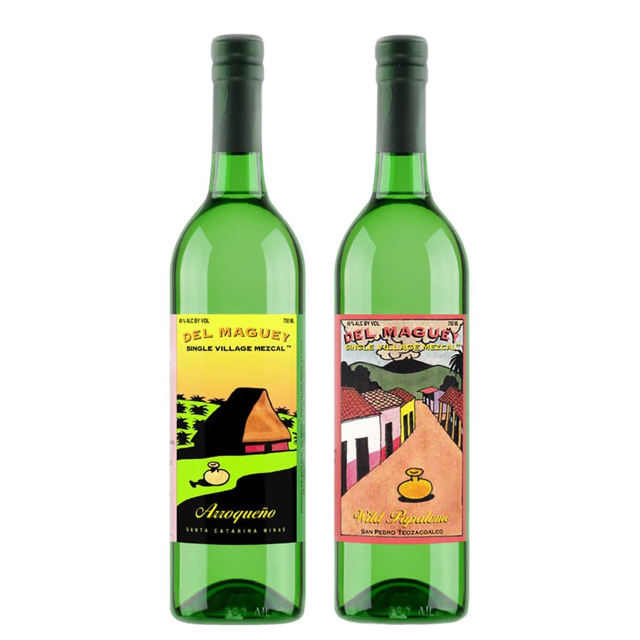 Del Maguey Arroqueno Mezcal and Del Maguey Wild Papalome Mezcal