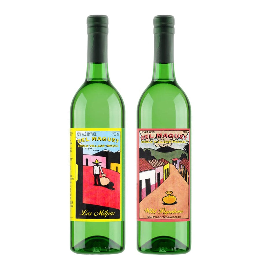 Del Maguey Las Milpas and Del Maguey Wild Papalome Mezcal