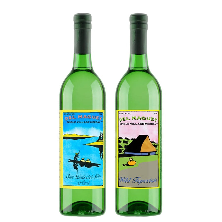 Del Maguey San Luis Del Rio Azul Mezcal and Del Maguey Wild Tepextate Mezcal