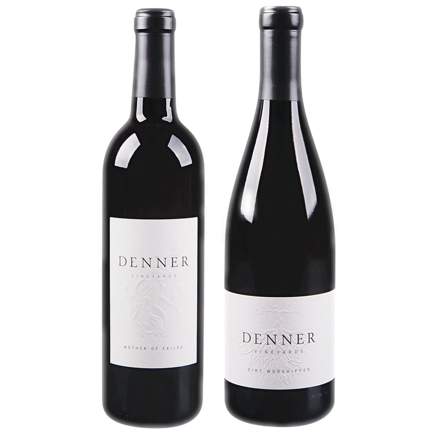 Denner Cabernet Sauvignon Mother Of Exiles and Denner Syrah Dirt Worshipper