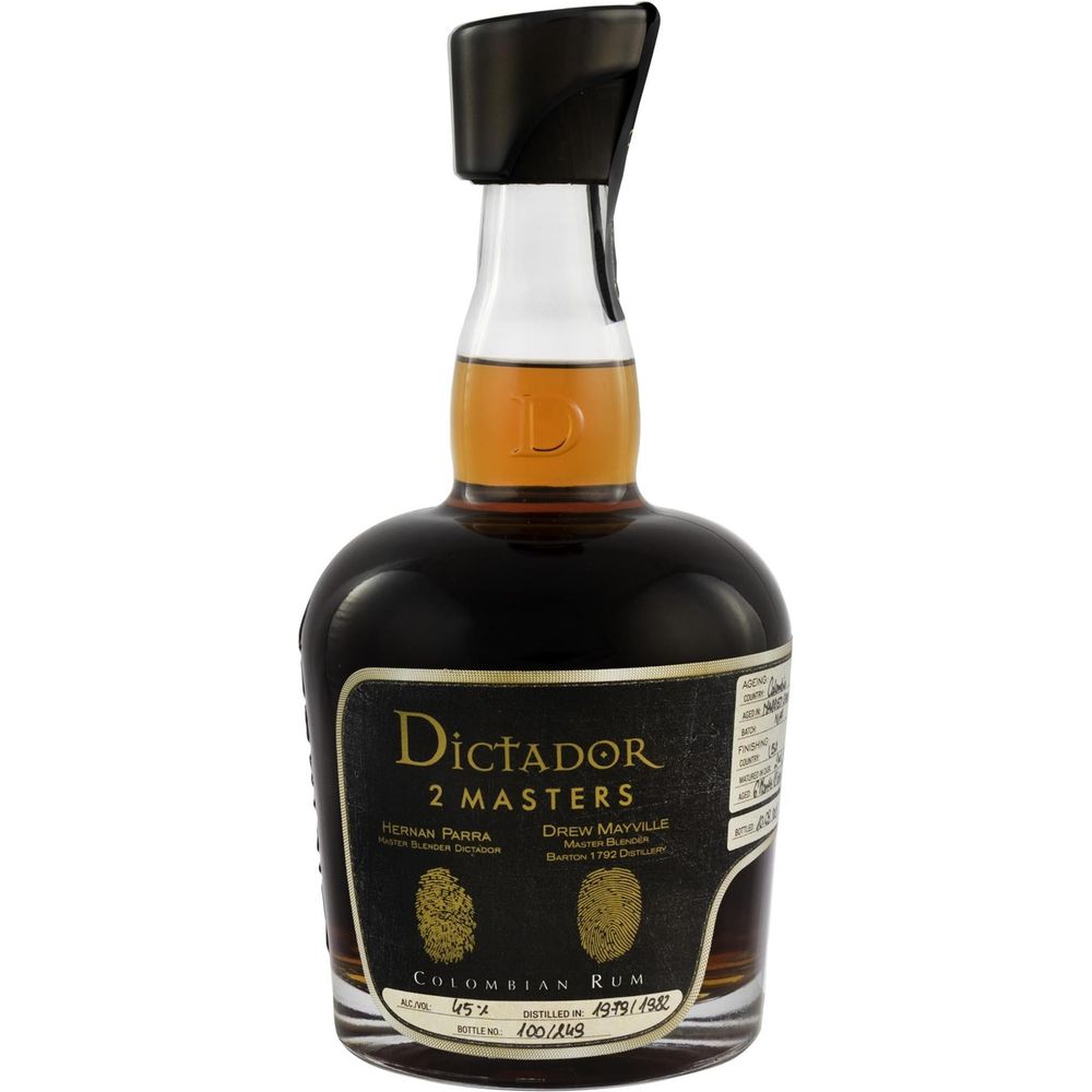 Dictador Aged Rum 2 Masters Barton Rye 36 Year - BottleBuzz