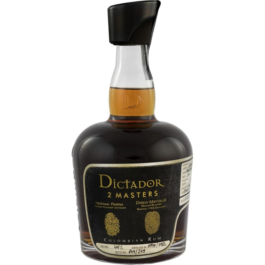 Dictador Aged Rum 2 Masters Barton Wheat 36 Yr - BottleBuzz