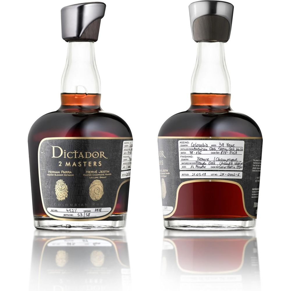 Dictador Aged Rum 2 Masters Champagne Leclerc Briant - BottleBuzz