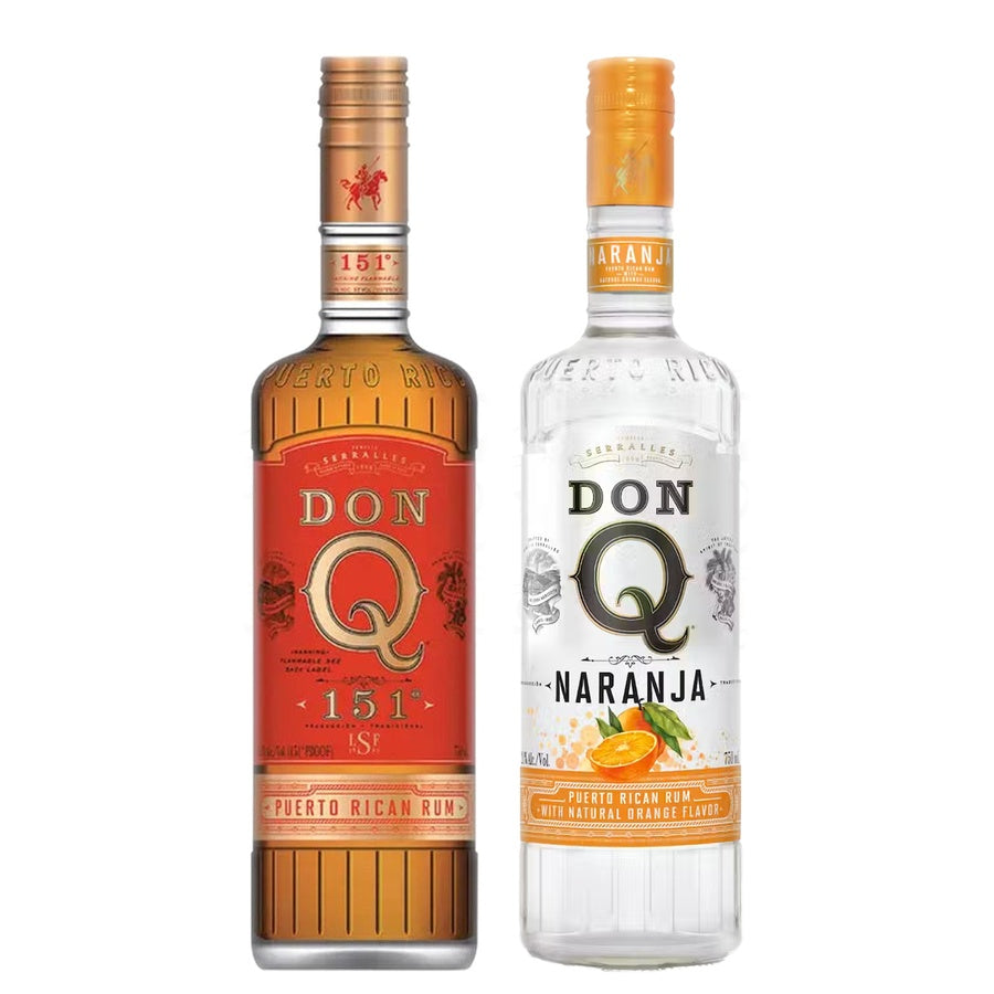 Don Q 151 Rum and Don Q Orange Rum