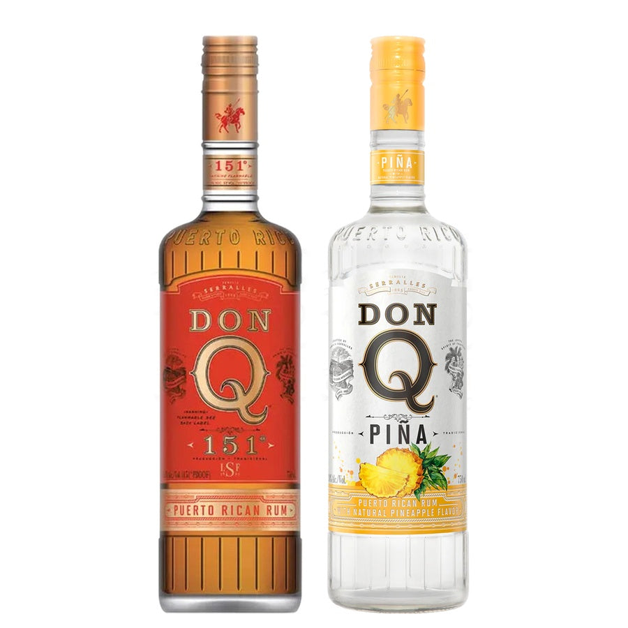 Don Q 151 Rum and Don Q Pina Rum