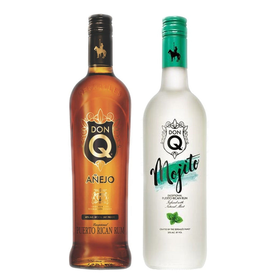 Don Q Anejo Rum and Don Q Mojito Rum