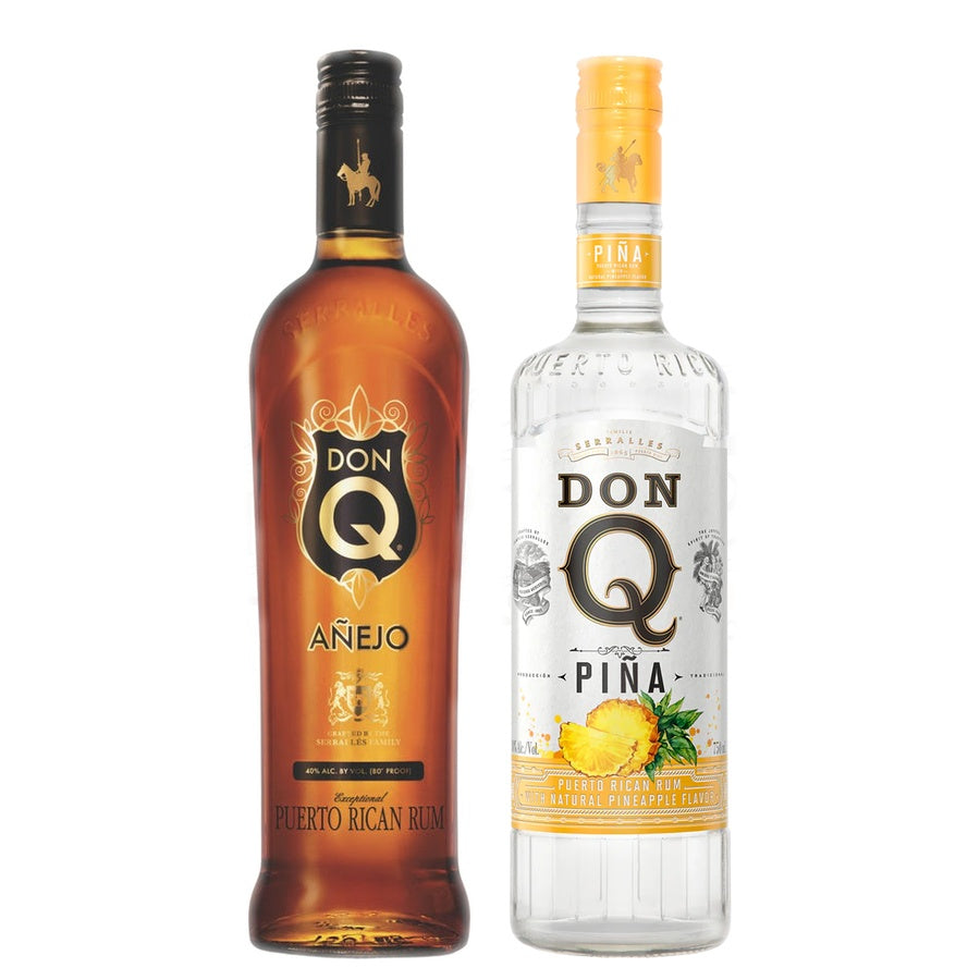 Don Q Anejo Rum and Don Q Pina Rum