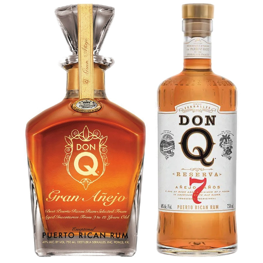 Don Q Grand Anejo Rum and Don Q Reserva 7 Year Old Rum