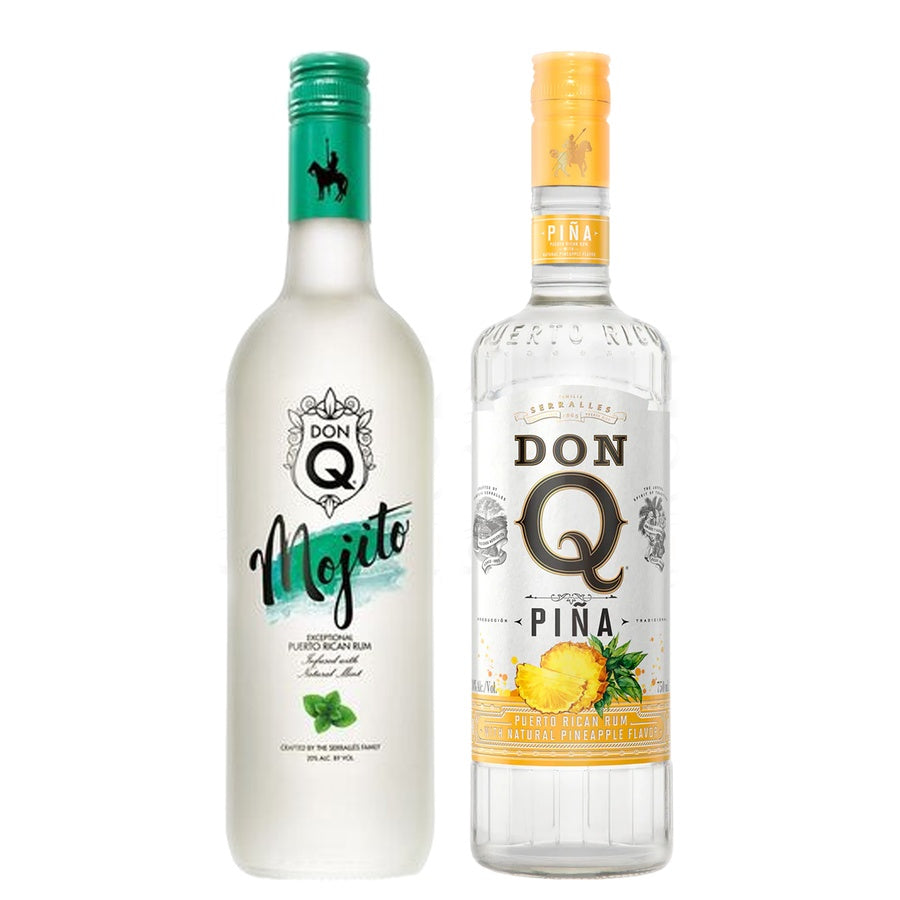 Don Q Mojito Rum and Don Q Pina Rum