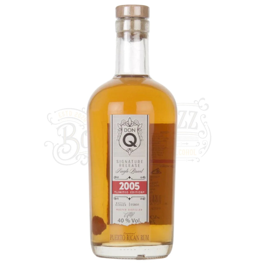 Don Q Single Barrel Rum Limited Edition 10 Year 2005 - BottleBuzz