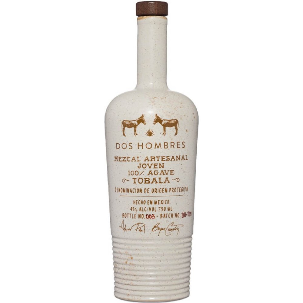 Dos Hombres Mezcal Artesanal Joven Tobala - BottleBuzz