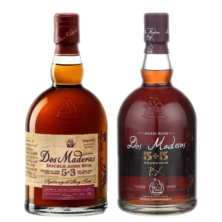 Dos Maderas 53 Rum and Dos Maderas PX 55 Rum