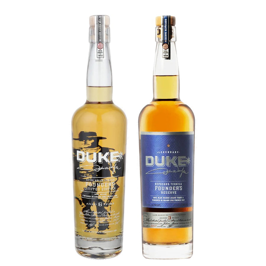 Duke Tequila Extra Anejo Founder'S Limited Edition 6 Year and Duke Tequila Reposado Founder's Reserve