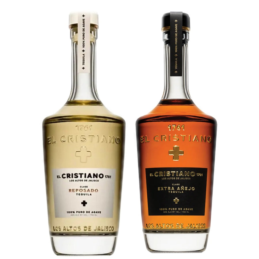 El Cristiano Reposado and El Cristiano Tequila Extra Anejo