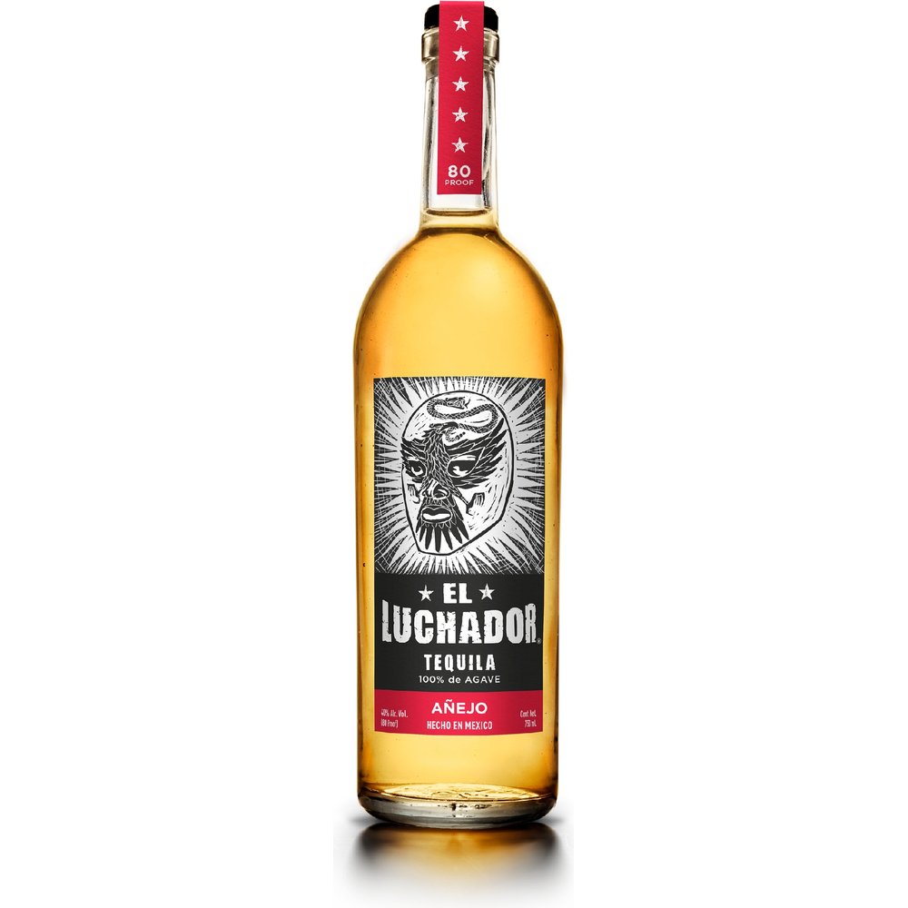 El Luchador Tequila Anejo - BottleBuzz